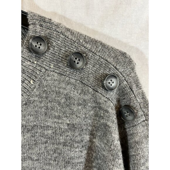 Loft Women’s Gray XS Knit Crew Neck Long Sleeve Sweater - Picture 4 of 8